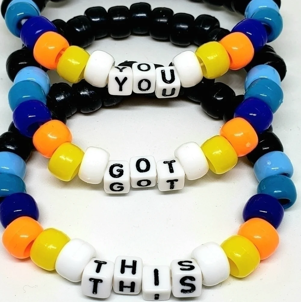 Kandi Word Bracelet Set 